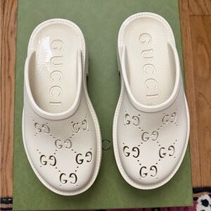 AUTHENTIC Gucci Rubber Mules